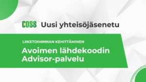 Uusi jäsenetu: Advisor-palvelu