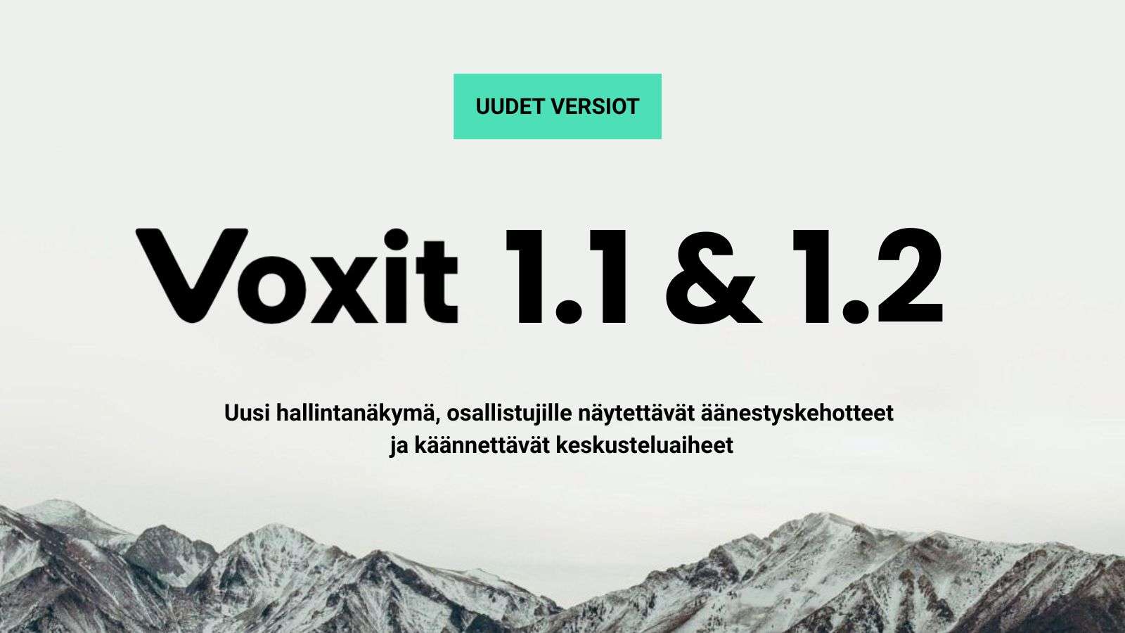 Voxit 1.1 & 1.2